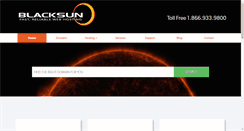 Desktop Screenshot of blacksun.ca