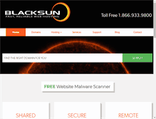 Tablet Screenshot of blacksun.ca
